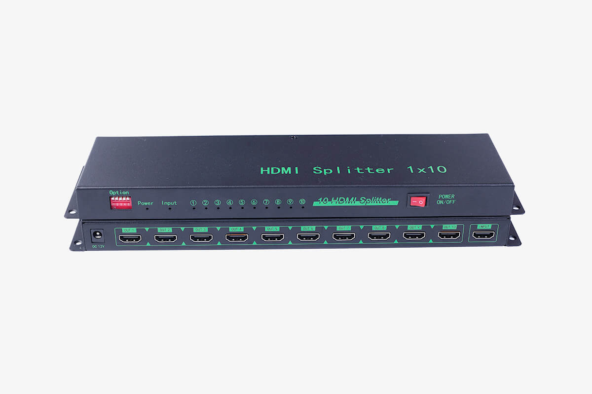 HDMI1进10出分配器