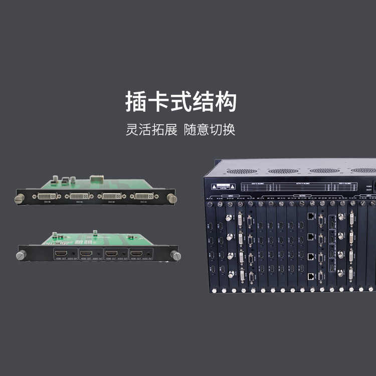 超高清混合数字4k视频矩阵