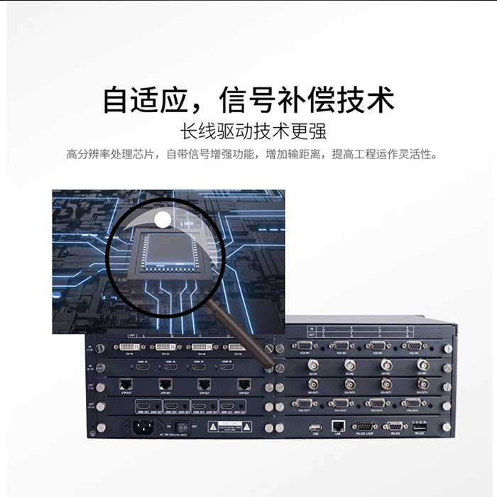 专一研发出产高清矩阵处置器设备厂家k8凯发人