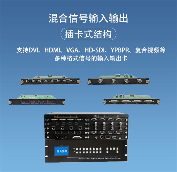 高清混合音视频矩阵切换器 高清混合音视频矩阵切换器