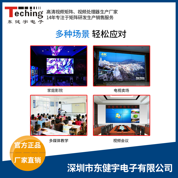 1进16出高清HDMI分配器