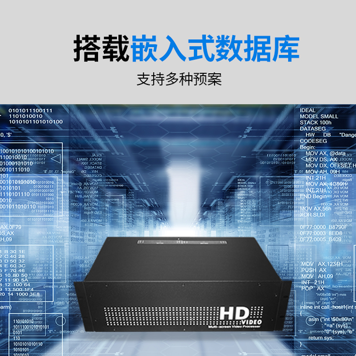 视频拼接处置器
